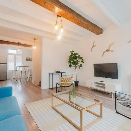 Vieux Lille: Bright, Functional Lägenhet Lille